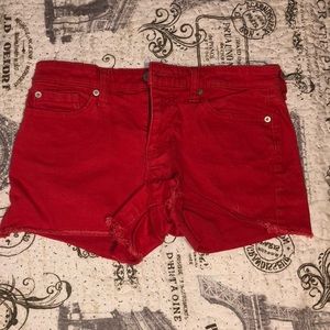 Red GAP shorts